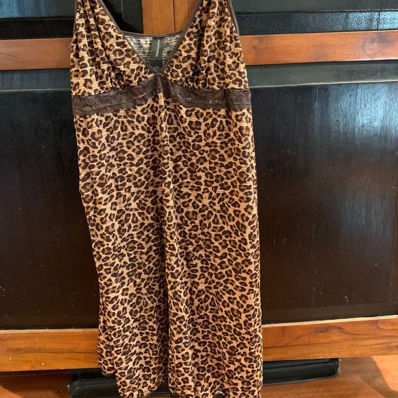 Eyeshadow Leopard Print Chemise - L - Picture 2 of 3